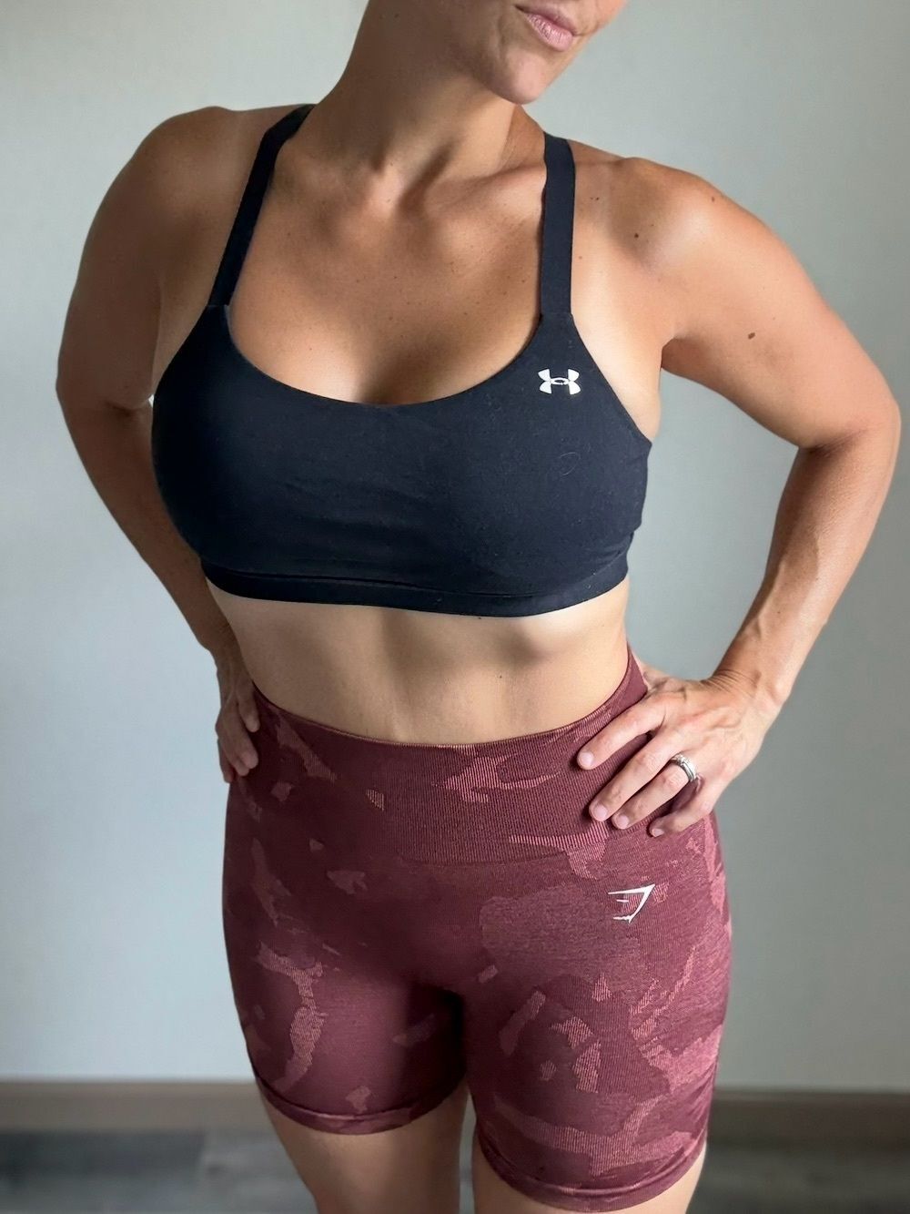 Under Armour Mid Impact Eclipse Sports Bra Black Gym